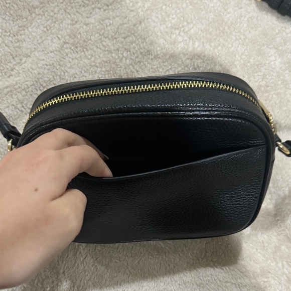 Coach Black Crossbody Purse Adjustable Straps - Picture 7 of 11